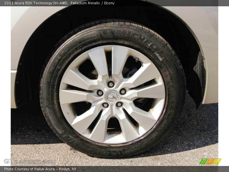 Palladium Metallic / Ebony 2011 Acura RDX Technology SH-AWD