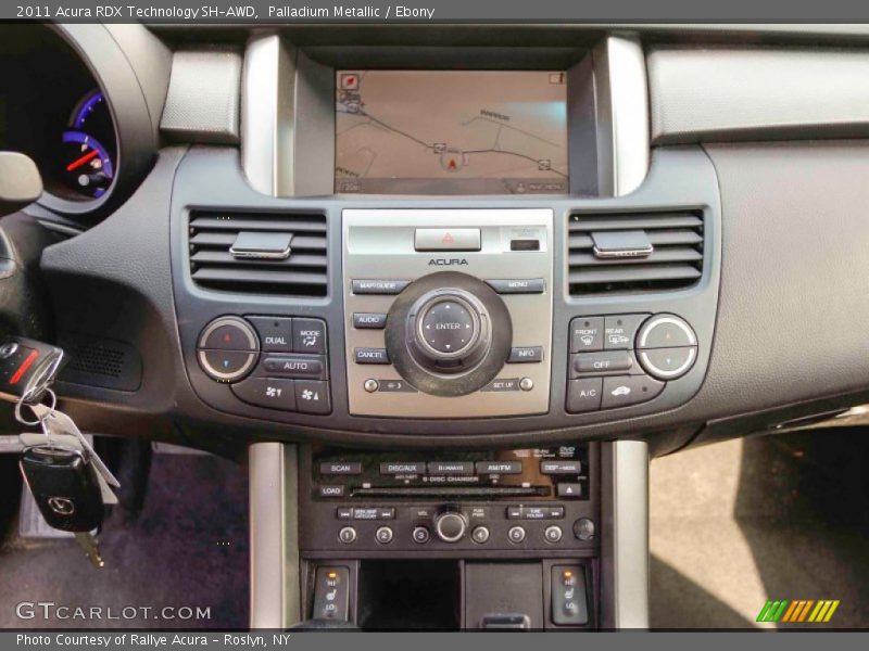 Palladium Metallic / Ebony 2011 Acura RDX Technology SH-AWD