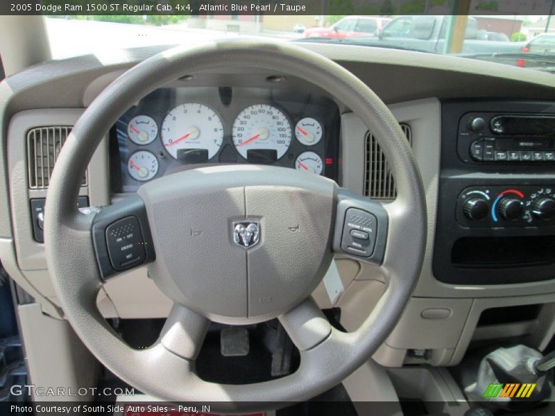 Atlantic Blue Pearl / Taupe 2005 Dodge Ram 1500 ST Regular Cab 4x4