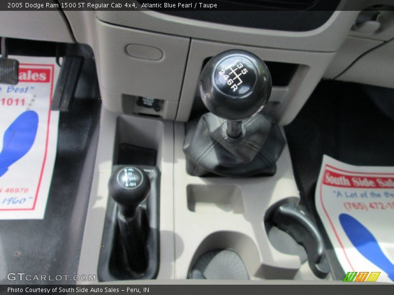 Atlantic Blue Pearl / Taupe 2005 Dodge Ram 1500 ST Regular Cab 4x4