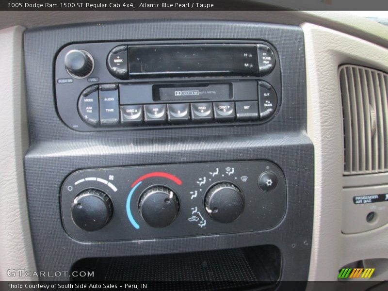 Atlantic Blue Pearl / Taupe 2005 Dodge Ram 1500 ST Regular Cab 4x4
