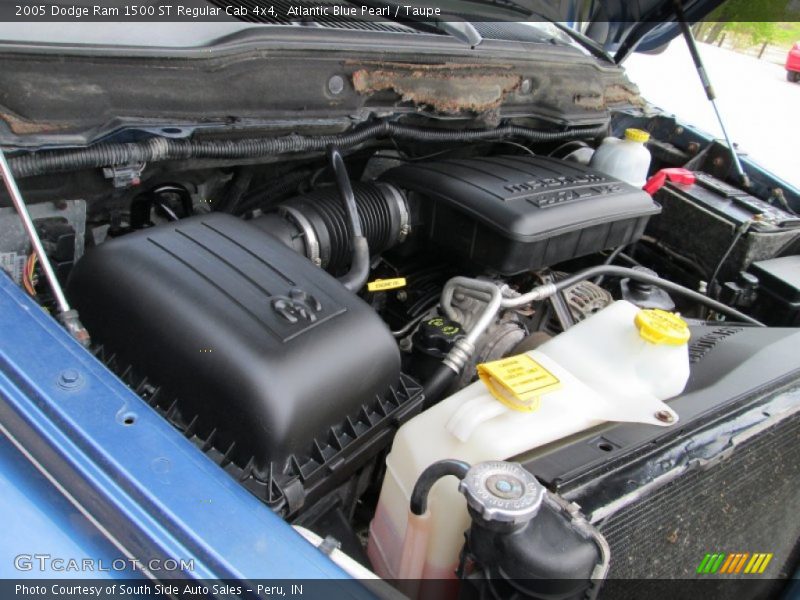 Atlantic Blue Pearl / Taupe 2005 Dodge Ram 1500 ST Regular Cab 4x4