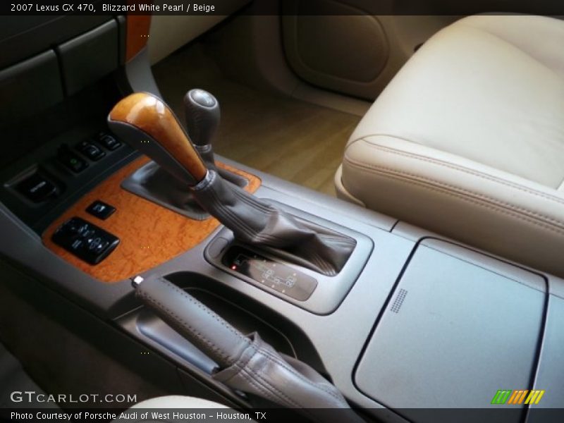Blizzard White Pearl / Beige 2007 Lexus GX 470
