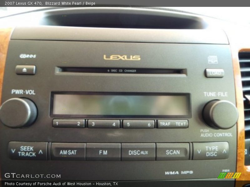 Blizzard White Pearl / Beige 2007 Lexus GX 470