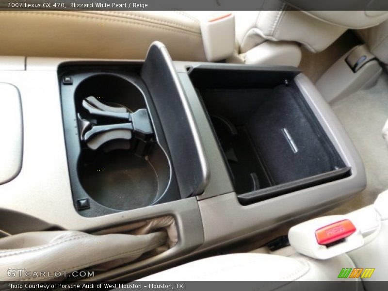 Blizzard White Pearl / Beige 2007 Lexus GX 470