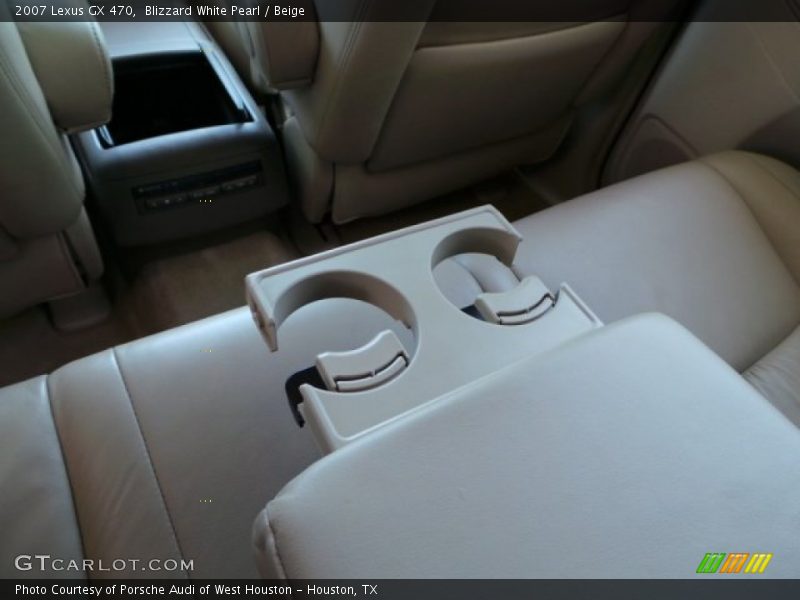 Blizzard White Pearl / Beige 2007 Lexus GX 470