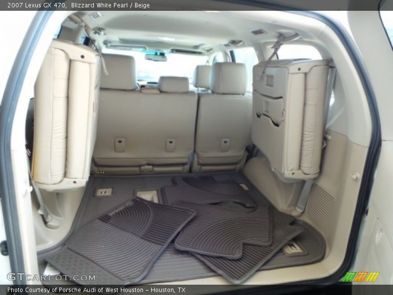 Blizzard White Pearl / Beige 2007 Lexus GX 470