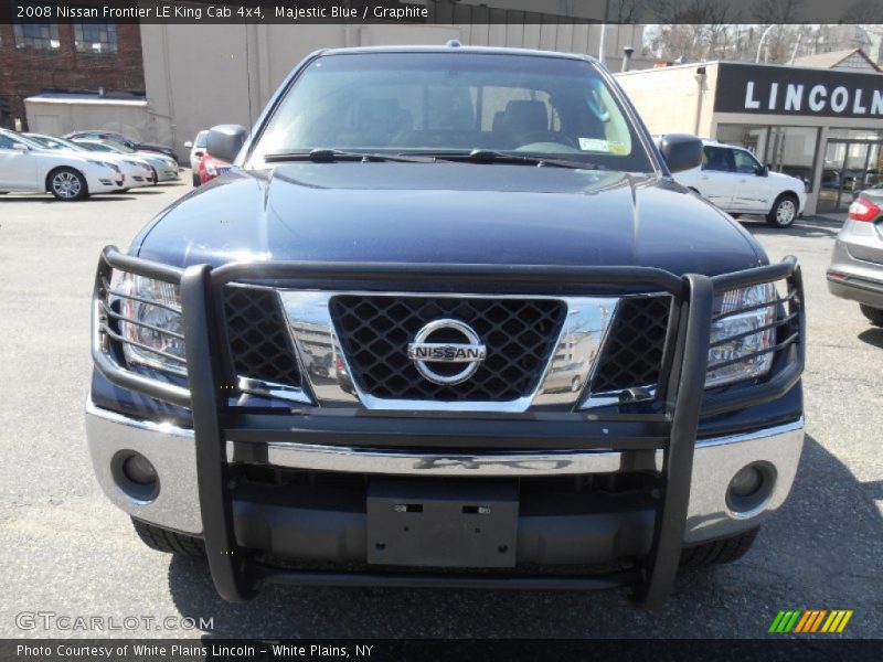 Majestic Blue / Graphite 2008 Nissan Frontier LE King Cab 4x4