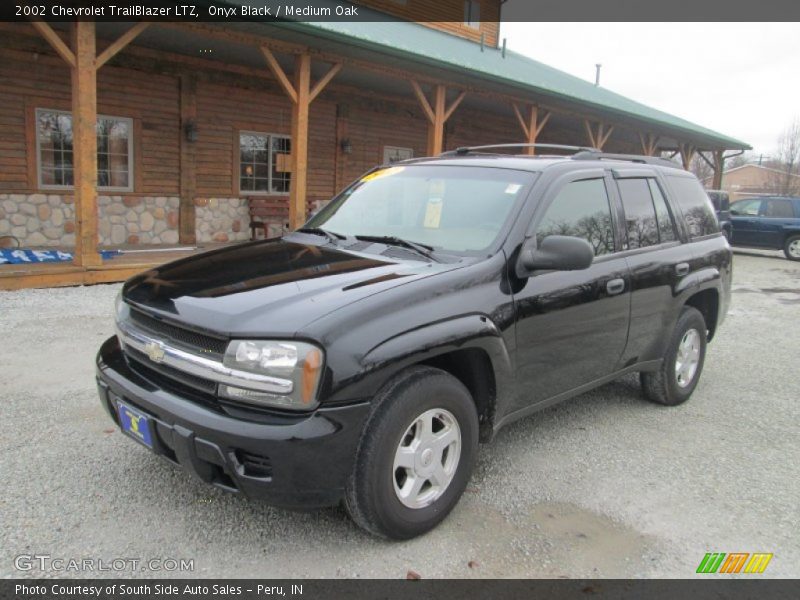 Onyx Black / Medium Oak 2002 Chevrolet TrailBlazer LTZ