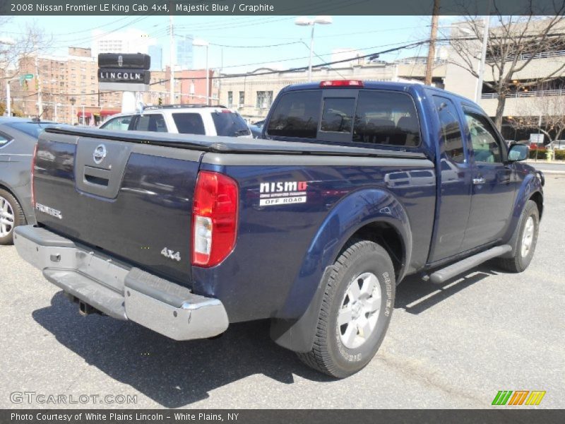 Majestic Blue / Graphite 2008 Nissan Frontier LE King Cab 4x4