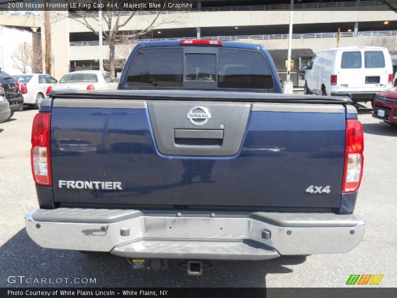 Majestic Blue / Graphite 2008 Nissan Frontier LE King Cab 4x4