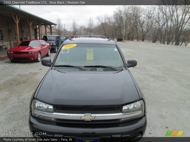 Onyx Black / Medium Oak 2002 Chevrolet TrailBlazer LTZ