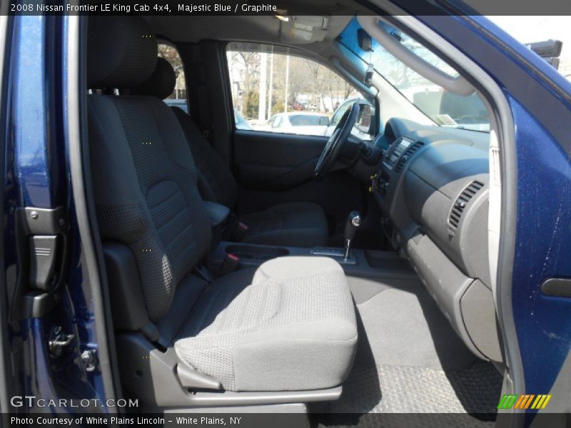 Majestic Blue / Graphite 2008 Nissan Frontier LE King Cab 4x4