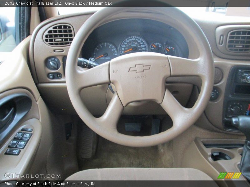 Onyx Black / Medium Oak 2002 Chevrolet TrailBlazer LTZ