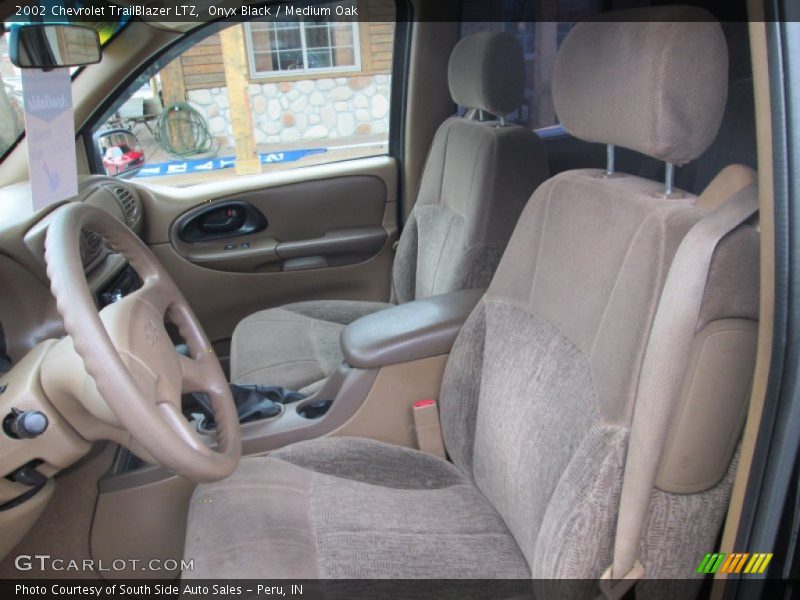 Onyx Black / Medium Oak 2002 Chevrolet TrailBlazer LTZ