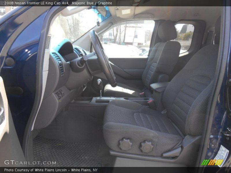 Majestic Blue / Graphite 2008 Nissan Frontier LE King Cab 4x4