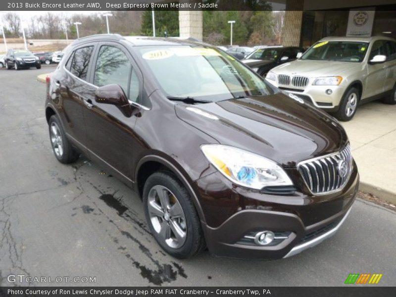 Front 3/4 View of 2013 Encore Leather AWD