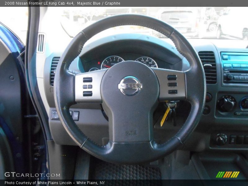 Majestic Blue / Graphite 2008 Nissan Frontier LE King Cab 4x4