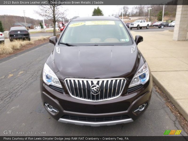 Deep Espresso Brown Metallic / Saddle 2013 Buick Encore Leather AWD