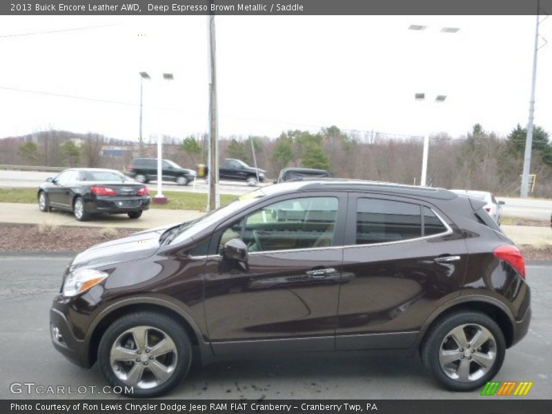 Deep Espresso Brown Metallic / Saddle 2013 Buick Encore Leather AWD