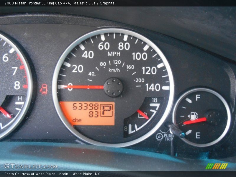 Majestic Blue / Graphite 2008 Nissan Frontier LE King Cab 4x4