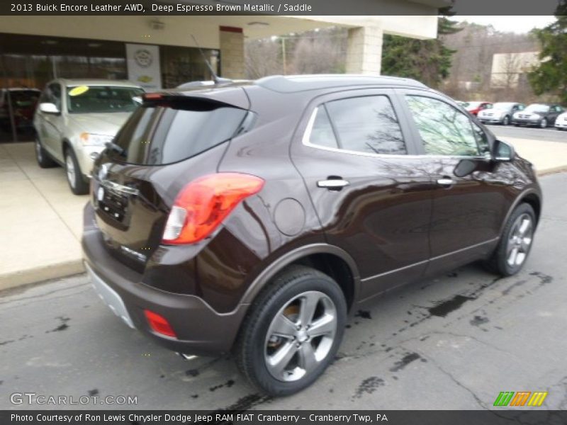 Deep Espresso Brown Metallic / Saddle 2013 Buick Encore Leather AWD