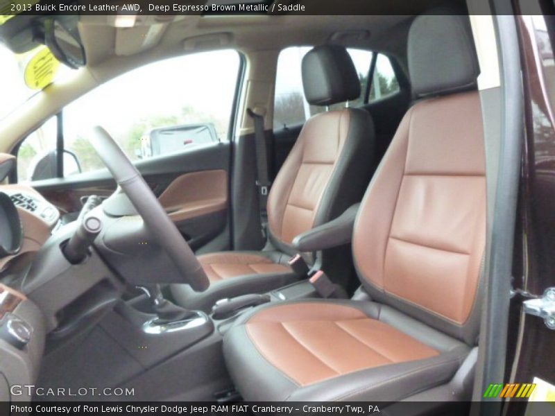 Front Seat of 2013 Encore Leather AWD