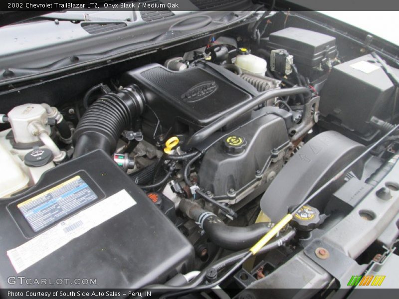 Onyx Black / Medium Oak 2002 Chevrolet TrailBlazer LTZ