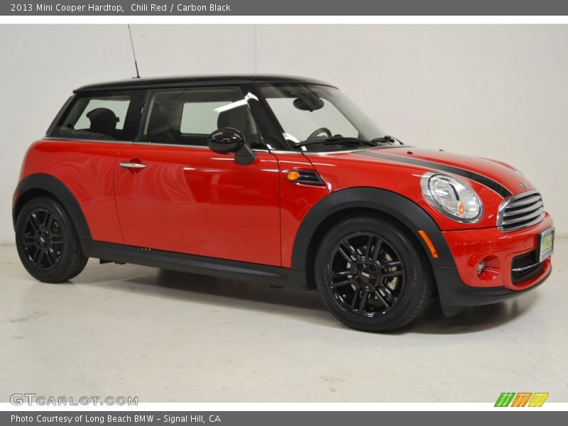 Chili Red / Carbon Black 2013 Mini Cooper Hardtop