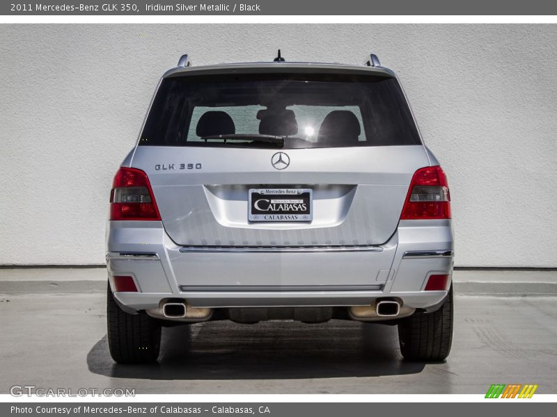Iridium Silver Metallic / Black 2011 Mercedes-Benz GLK 350