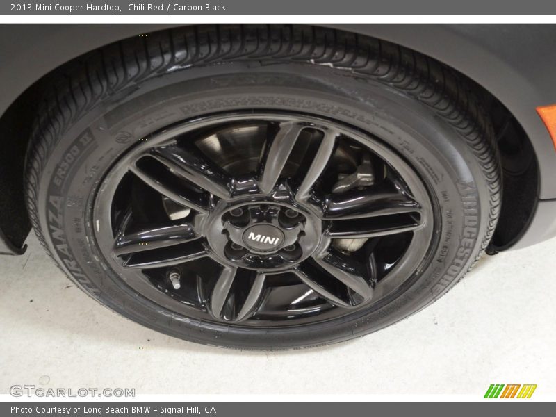 Chili Red / Carbon Black 2013 Mini Cooper Hardtop
