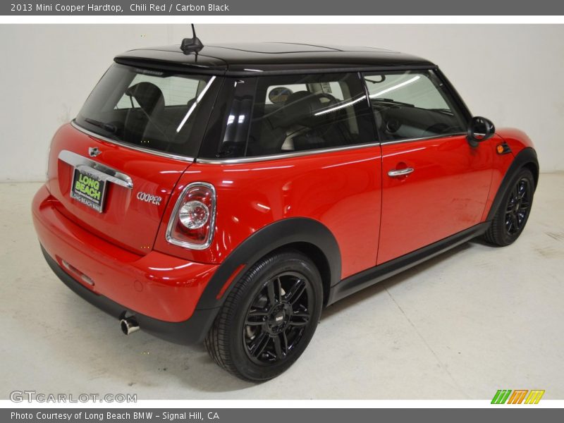 Chili Red / Carbon Black 2013 Mini Cooper Hardtop