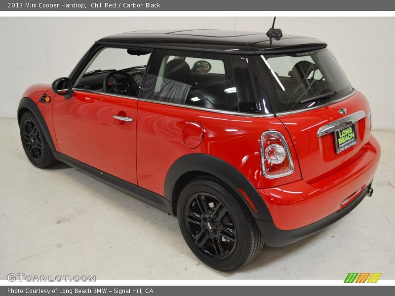 Chili Red / Carbon Black 2013 Mini Cooper Hardtop