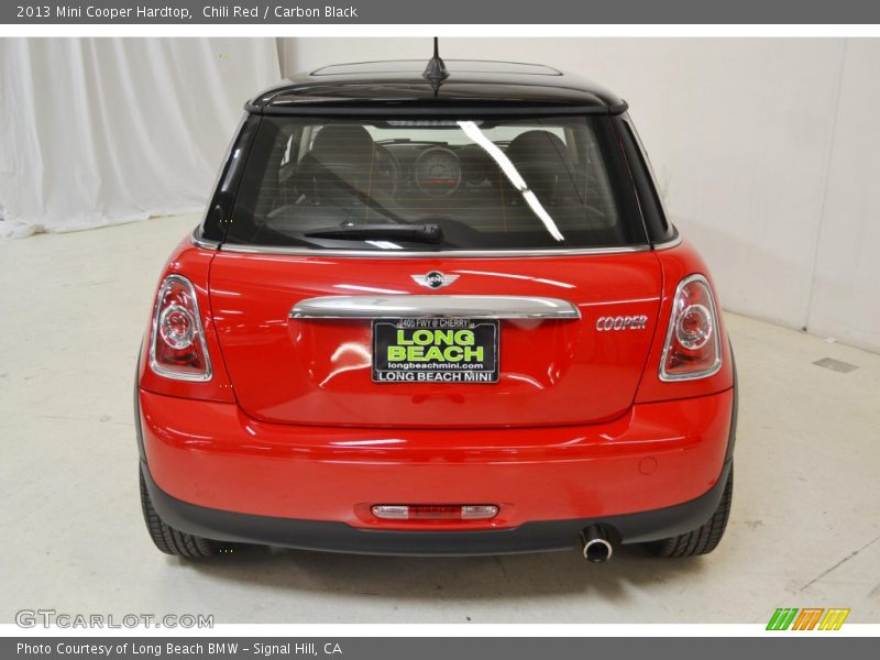 Chili Red / Carbon Black 2013 Mini Cooper Hardtop