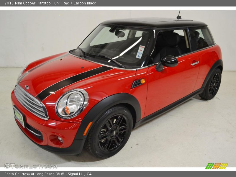Chili Red / Carbon Black 2013 Mini Cooper Hardtop