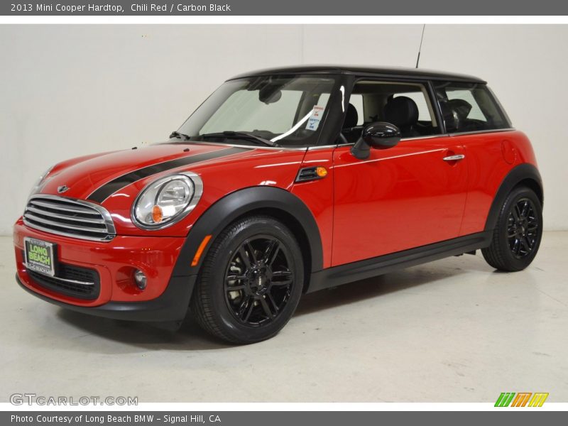 Chili Red / Carbon Black 2013 Mini Cooper Hardtop