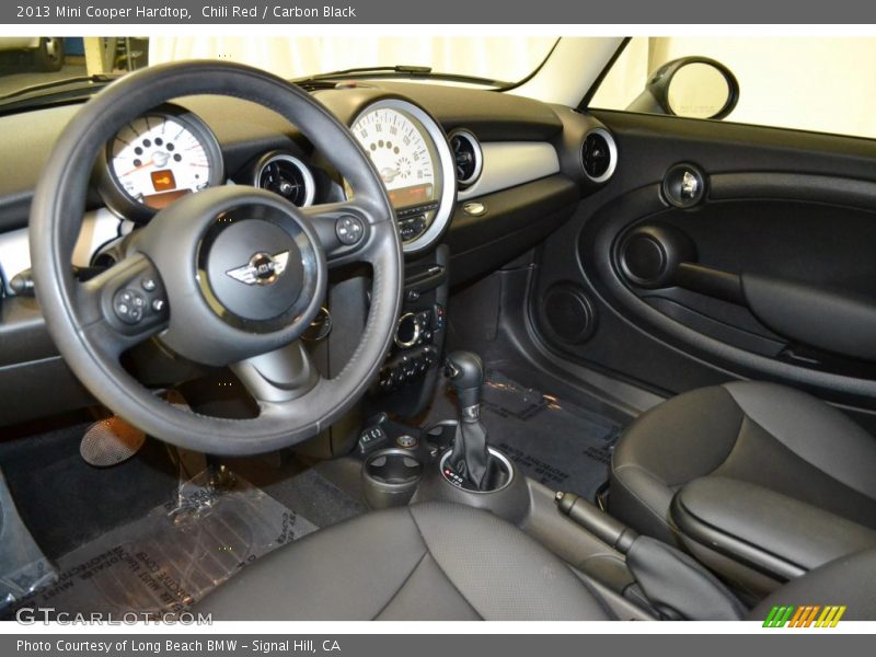 Chili Red / Carbon Black 2013 Mini Cooper Hardtop