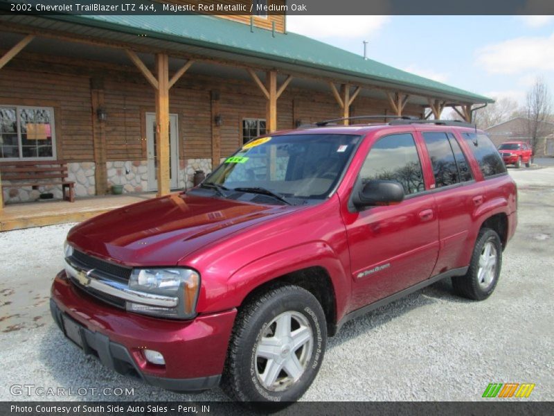 Front 3/4 View of 2002 TrailBlazer LTZ 4x4