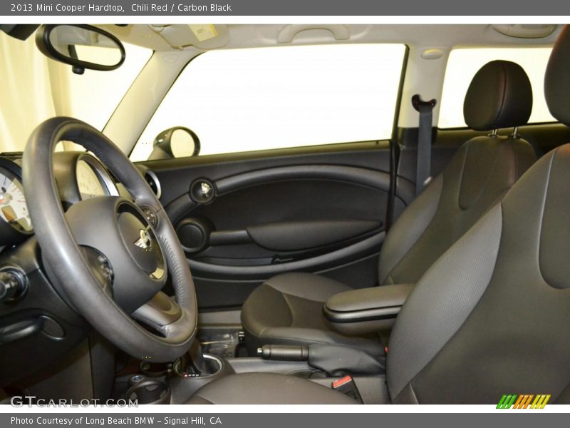 Chili Red / Carbon Black 2013 Mini Cooper Hardtop