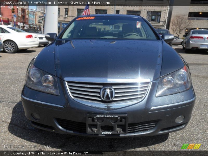 Lakeshore Silver Metallic / Parchment 2005 Acura RL 3.5 AWD Sedan