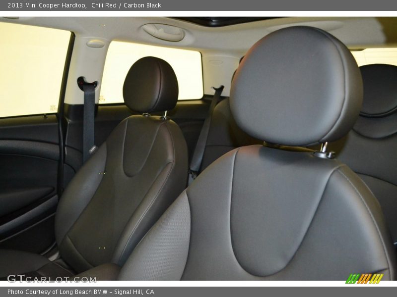 Chili Red / Carbon Black 2013 Mini Cooper Hardtop