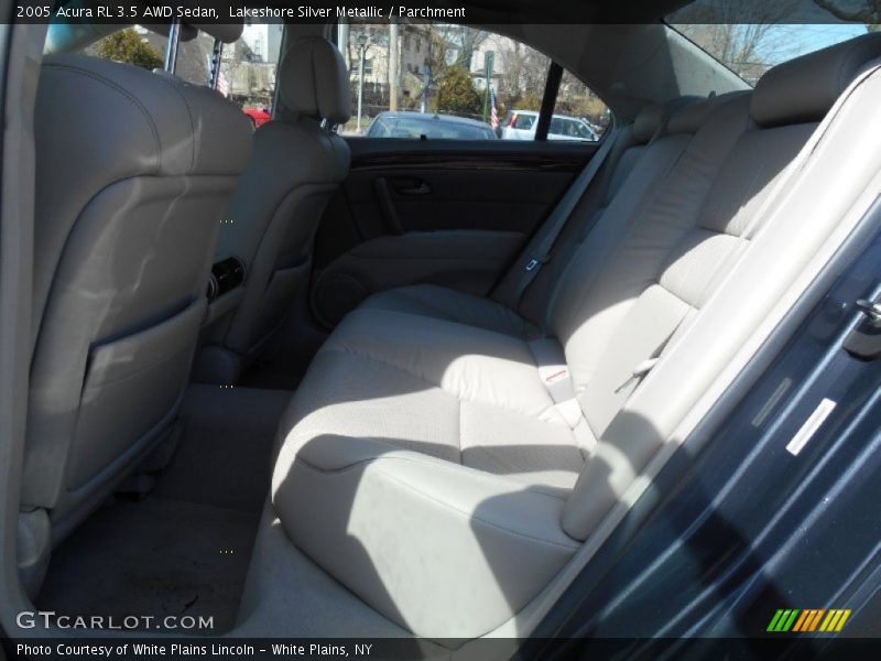 Lakeshore Silver Metallic / Parchment 2005 Acura RL 3.5 AWD Sedan