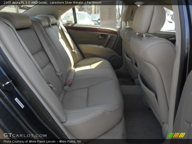 Lakeshore Silver Metallic / Parchment 2005 Acura RL 3.5 AWD Sedan