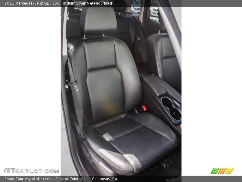 Iridium Silver Metallic / Black 2011 Mercedes-Benz GLK 350