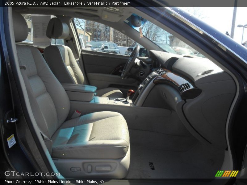 Lakeshore Silver Metallic / Parchment 2005 Acura RL 3.5 AWD Sedan