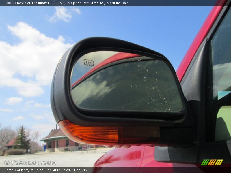 Majestic Red Metallic / Medium Oak 2002 Chevrolet TrailBlazer LTZ 4x4