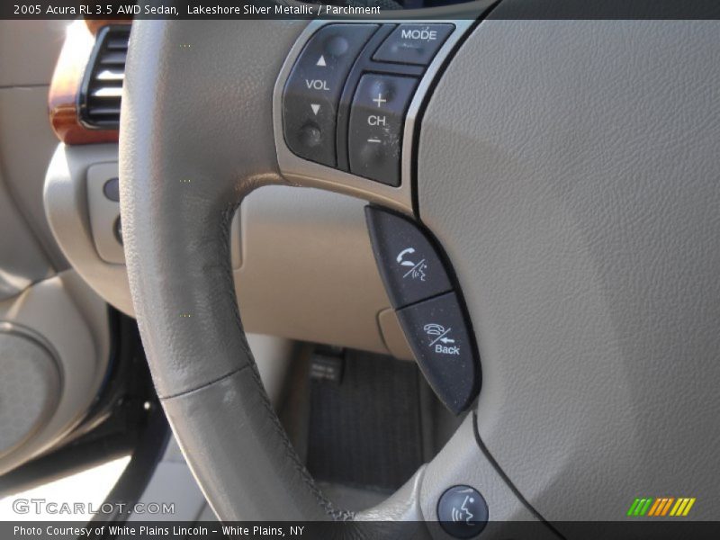 Lakeshore Silver Metallic / Parchment 2005 Acura RL 3.5 AWD Sedan