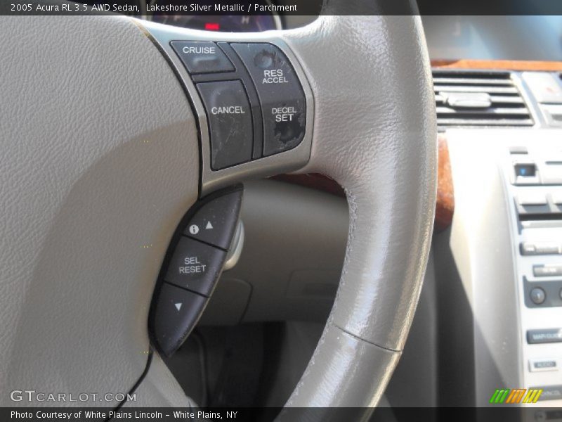 Lakeshore Silver Metallic / Parchment 2005 Acura RL 3.5 AWD Sedan
