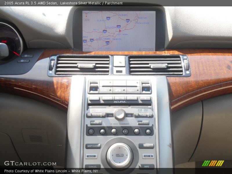 Lakeshore Silver Metallic / Parchment 2005 Acura RL 3.5 AWD Sedan
