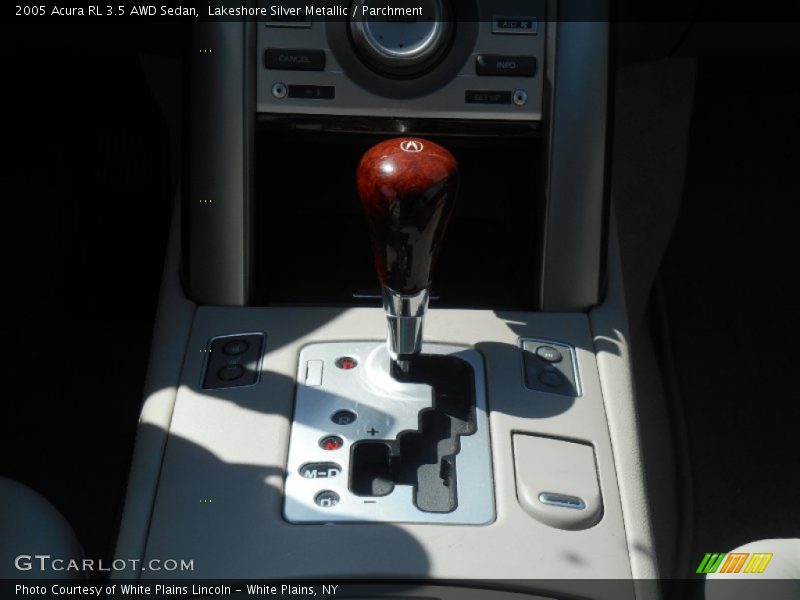 Lakeshore Silver Metallic / Parchment 2005 Acura RL 3.5 AWD Sedan